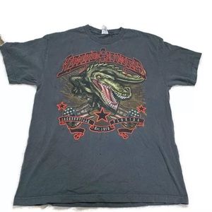 Lynyrd Skynyrd Swamp Music  Tour Tee T-shirt Large